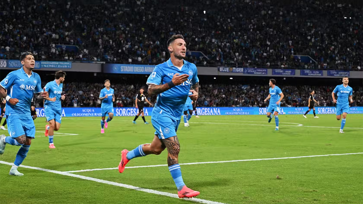 মোনজার বিপক্ষে সহজ জয়ে সিরি ‘আ’ টেবিলের শীর্ষে নাপোলি