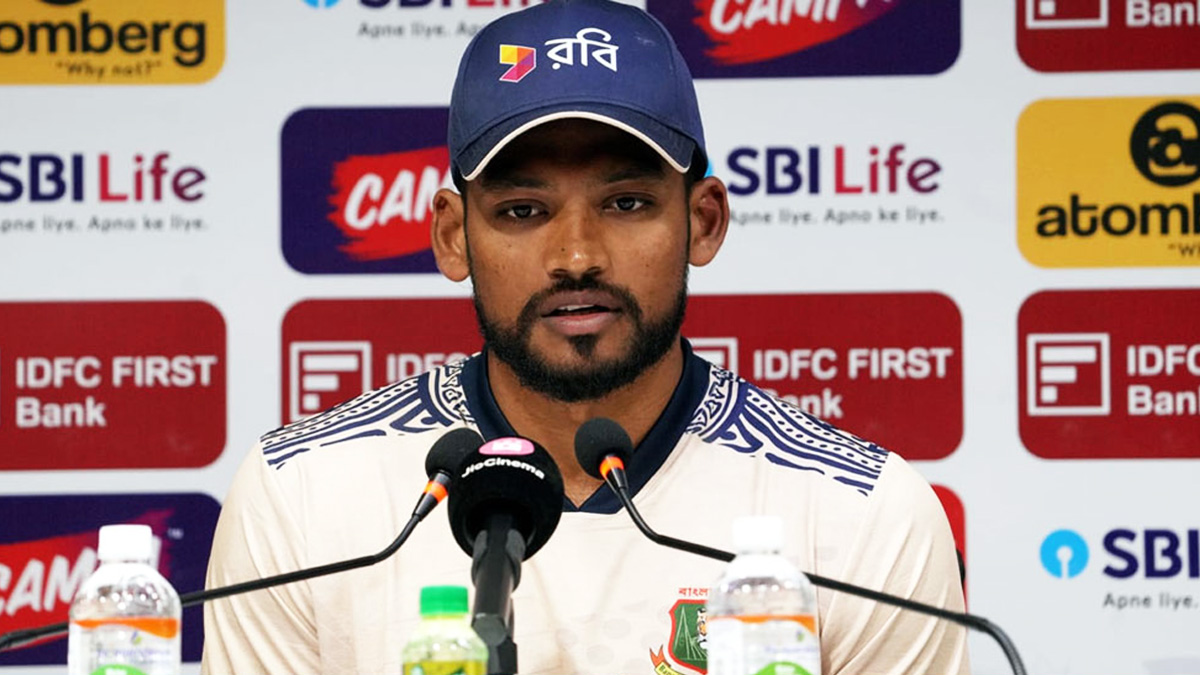 ব্যাটিং ব্যর্থতায় শোচনীয় হারের পর যা বললেন অধিনায়ক শান্ত