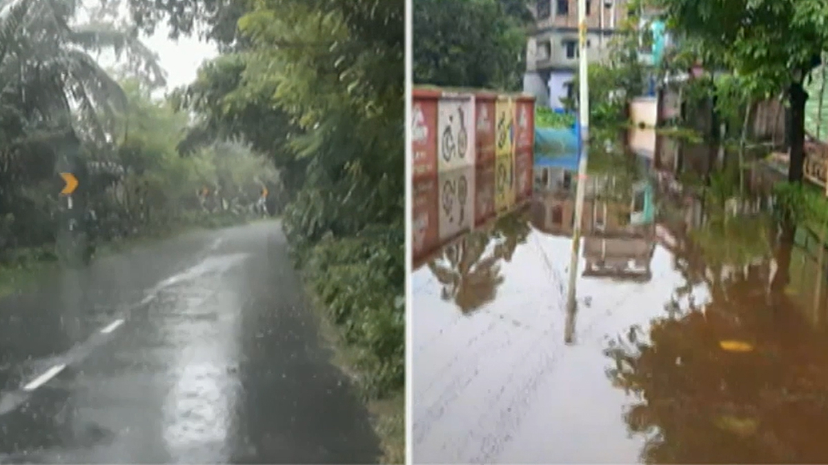 টানা বৃষ্টিতে নিমজ্জিত উপকূলের নিম্নাঞ্চল