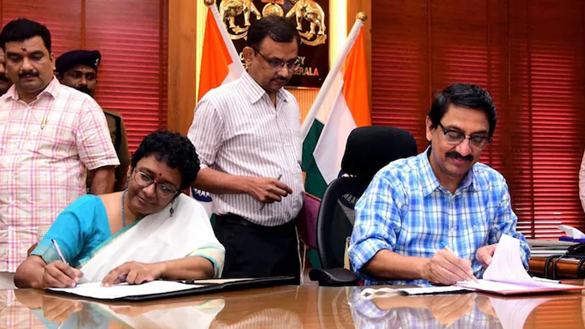 কেরালায় ‘মুখ্যসচিব’ থেকে স্বামীর অবসরের পর পদে বসলেন স্ত্রী