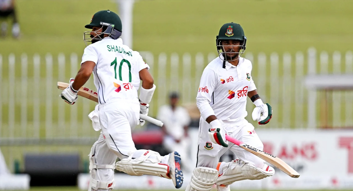 আলোক স্বল্পতায় চতুর্থ দিনের খেলা শেষ, বাংলাদেশের প্রয়োজন ১৪৩ রান