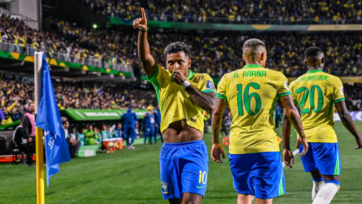রদ্রিগোর গোলে ব্রাজিলের জয়