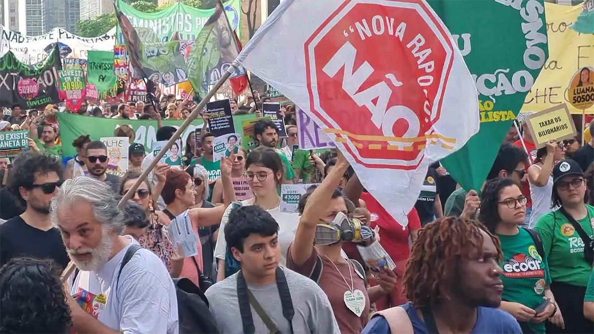 জলবায়ু পরিবর্তন রোধে ব্রাজিলে প্রতিবাদ