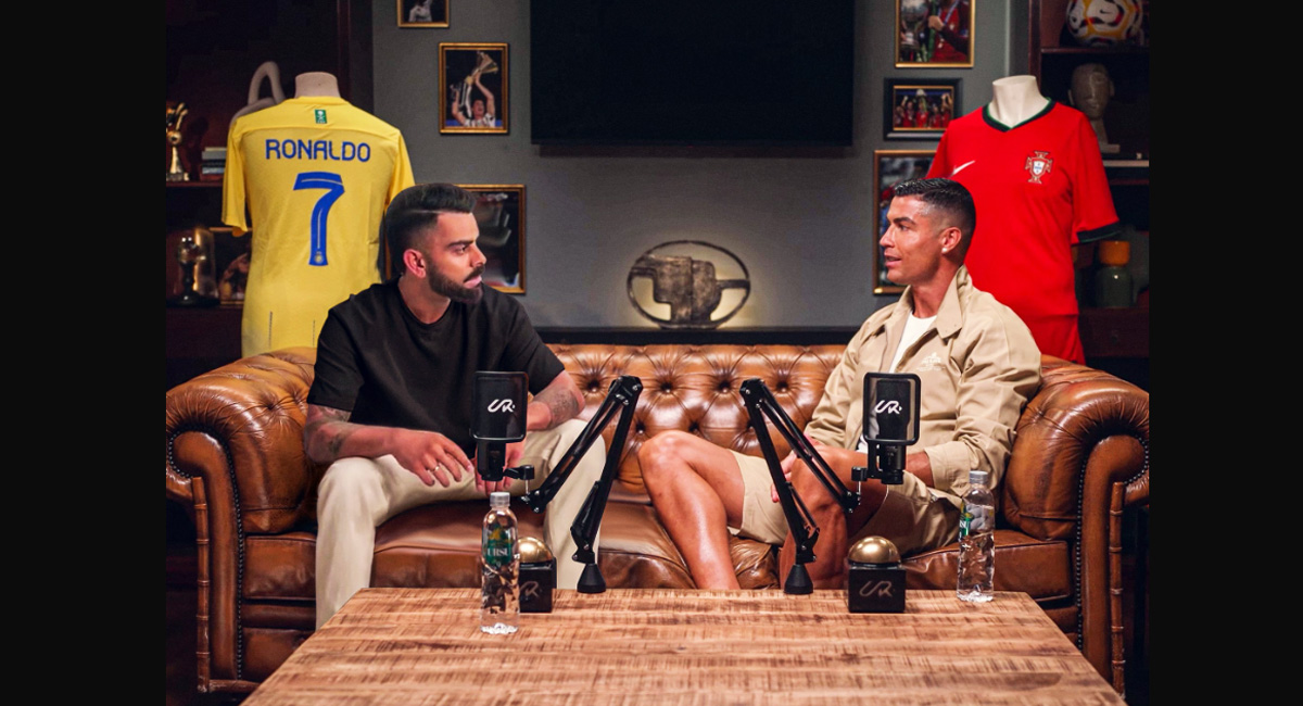 একসঙ্গে টকশোয় আসছেন রোনালদো-কোহলি!