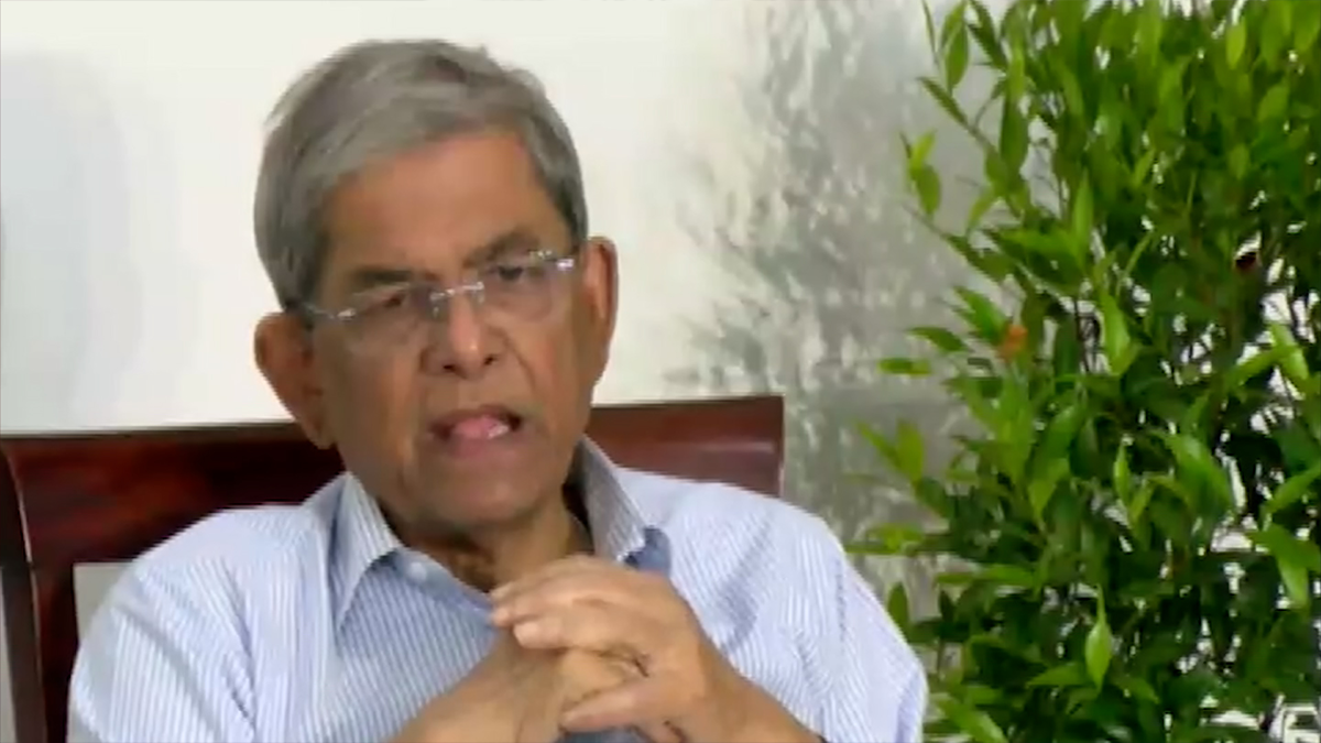 সরকারে রাজনৈতিক মুখ নেই, এটিই বড় দুর্বলতা: মির্জা ফখরুল