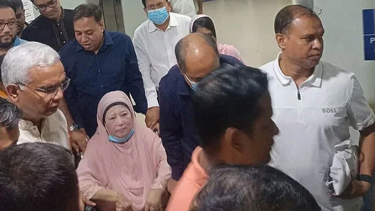 হাসপাতালে ভর্তি খালেদা জিয়া