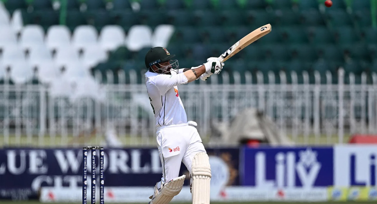 দুই বছর পর টেস্টে শতক পেলেন লিটন