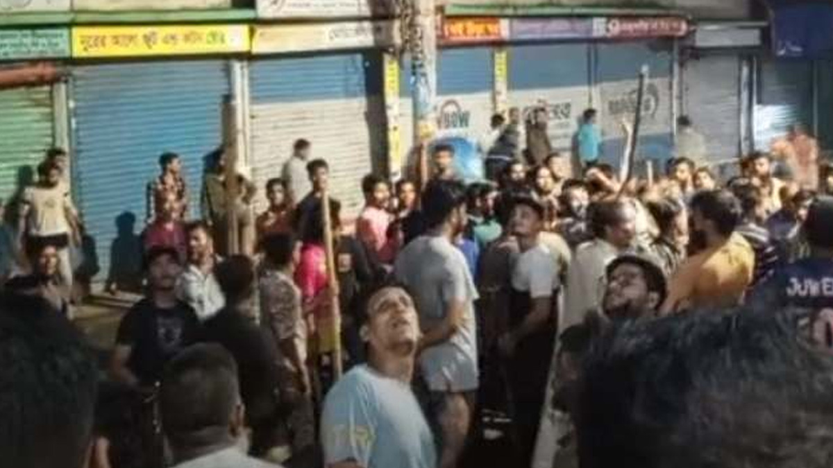 পুরান ঢাকায় বিএনপি নেতার নেতৃত্বে ব্যবসায়ীদের ওপর হামলার অভিযোগ