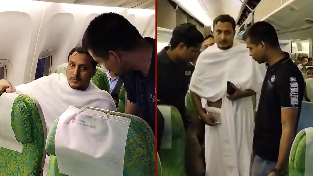 ফ্লাইটের ভেতর থেকে নাটকীয়ভাবে আটক বদির ক্যাশিয়ার সালাউদ্দিন