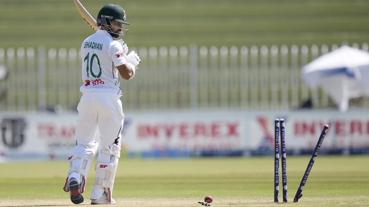 রাওয়ালপিন্ডি টেস্ট: ৬ উইকেটে ৭৫ রান নিয়ে লাঞ্চে বাংলাদেশ