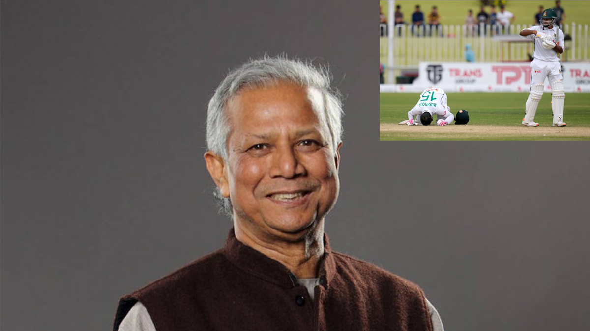 পাকিস্তানে ঐতিহাসিক সিরিজ জয়ে শান্তকে ফোন করে অভিনন্দন জানালেন ড. ইউনূস