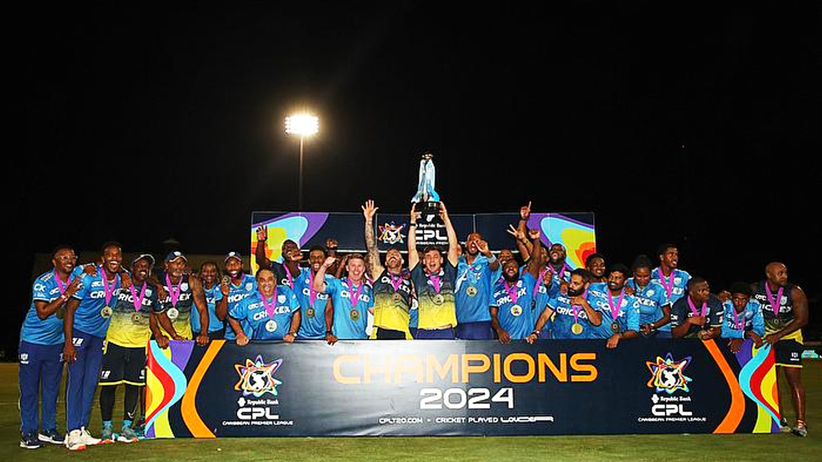 জোন্স ও চেজের ব্যাটিং তাণ্ডবে গায়ানাকে হারিয়ে সিপিএলের শিরোপা জিতলো সেন্ট লুসিয়া