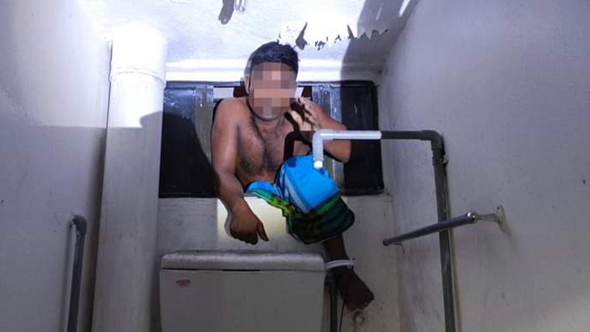 মালয়েশিয়ায় অভিযান, পালাতে গিয়ে বাথরুমের জানালায় আটকা প্রবাসী