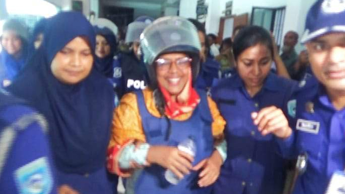 রিমান্ড নামঞ্জুর, হাজিরা শেষে ফের কারাগারে সাবেক হুইপ গিনি