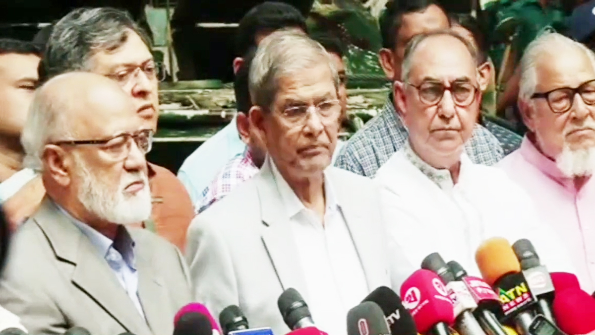 গুম-খুনের সাথে জড়িতরা ধরাছোঁয়ার বাইরে, তাদের বিরুদ্ধে ব্যবস্থা নিতে বলেছি: ফখরুল