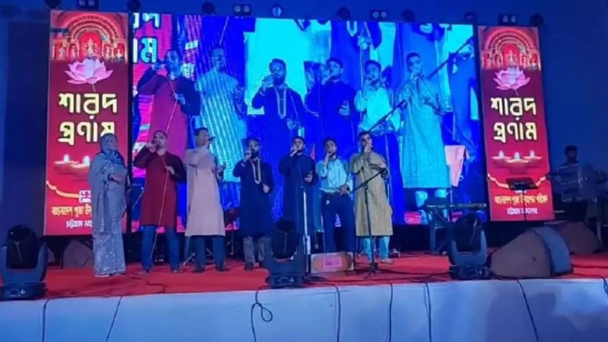 পূজামণ্ডপে ইসলামি সংগীত: গ্রেফতার ১