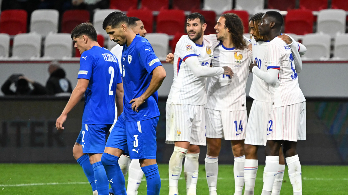 এমবাপ্পেকে ছাড়াই ইসরায়েলের জালে গোল উৎসব ফ্রান্সের