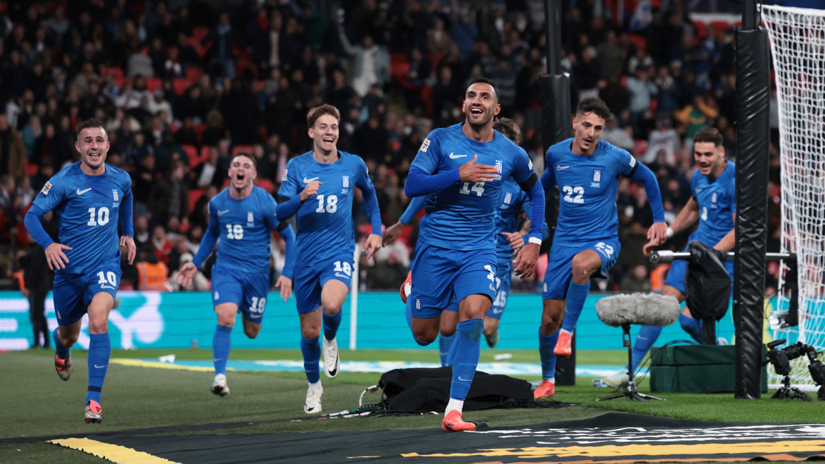 ওয়েম্বলিতে ইংল্যান্ডকে হারিয়ে গ্রিসের ইতিহাস