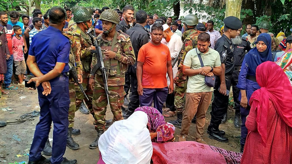 মেহেরপুরে জমি সংক্রান্ত বিরোধে বোন ও ছোট ভাইয়ের স্ত্রীকে কুপিয়ে হত্যার অভিযোগ