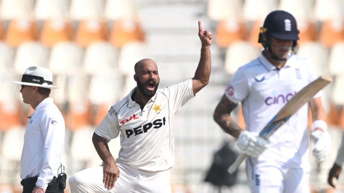 মুলতান টেস্ট: সাজিদ খানের নৈপুণ্যে লিড পেলো পাকিস্তান