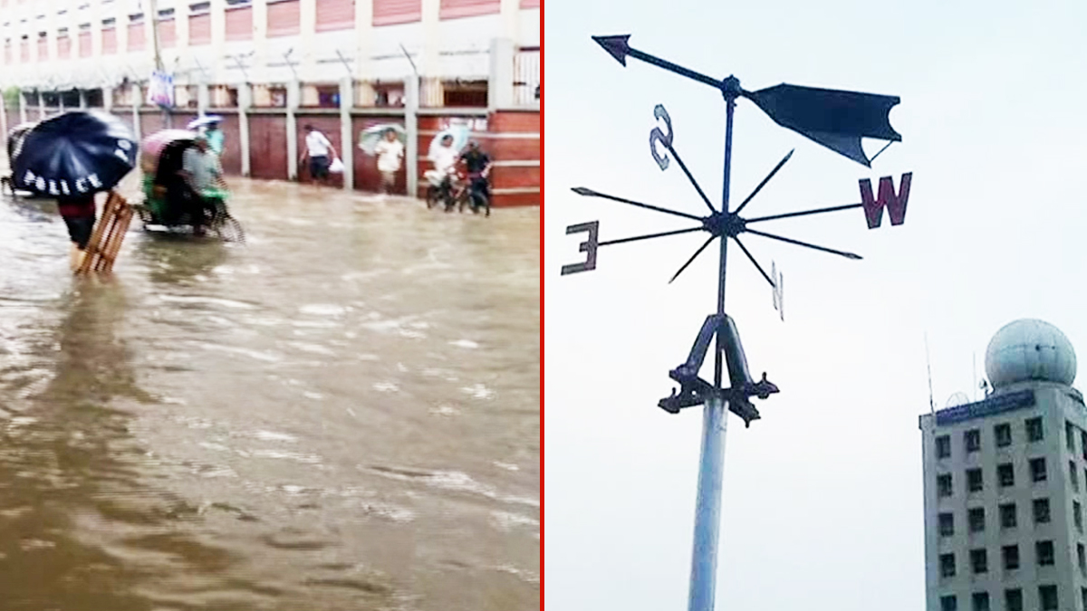 শনিবার পর্যন্ত বৃষ্টির আভাস, টানা বর্ষণে ভোগান্তিতে নগরবাসী