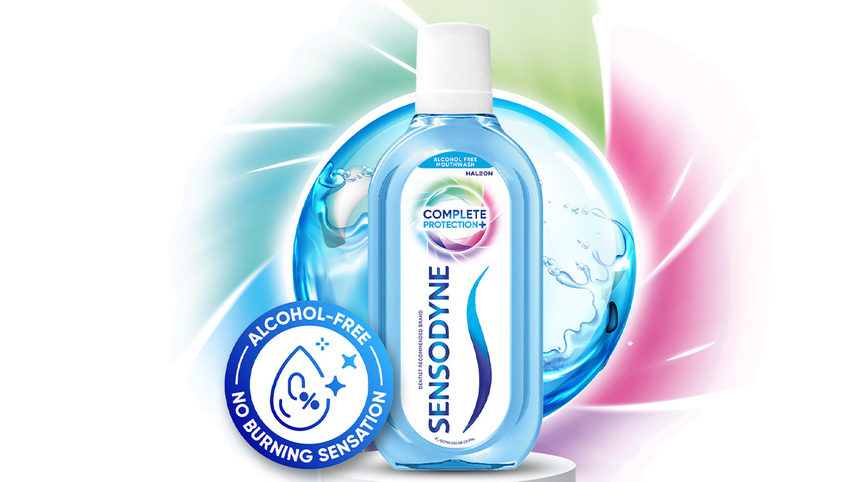 সেনসিটিভ দাতের সুরক্ষায় ‘সেনসোডাইন কমপ্লিট প্রটেকশন প্লাস’