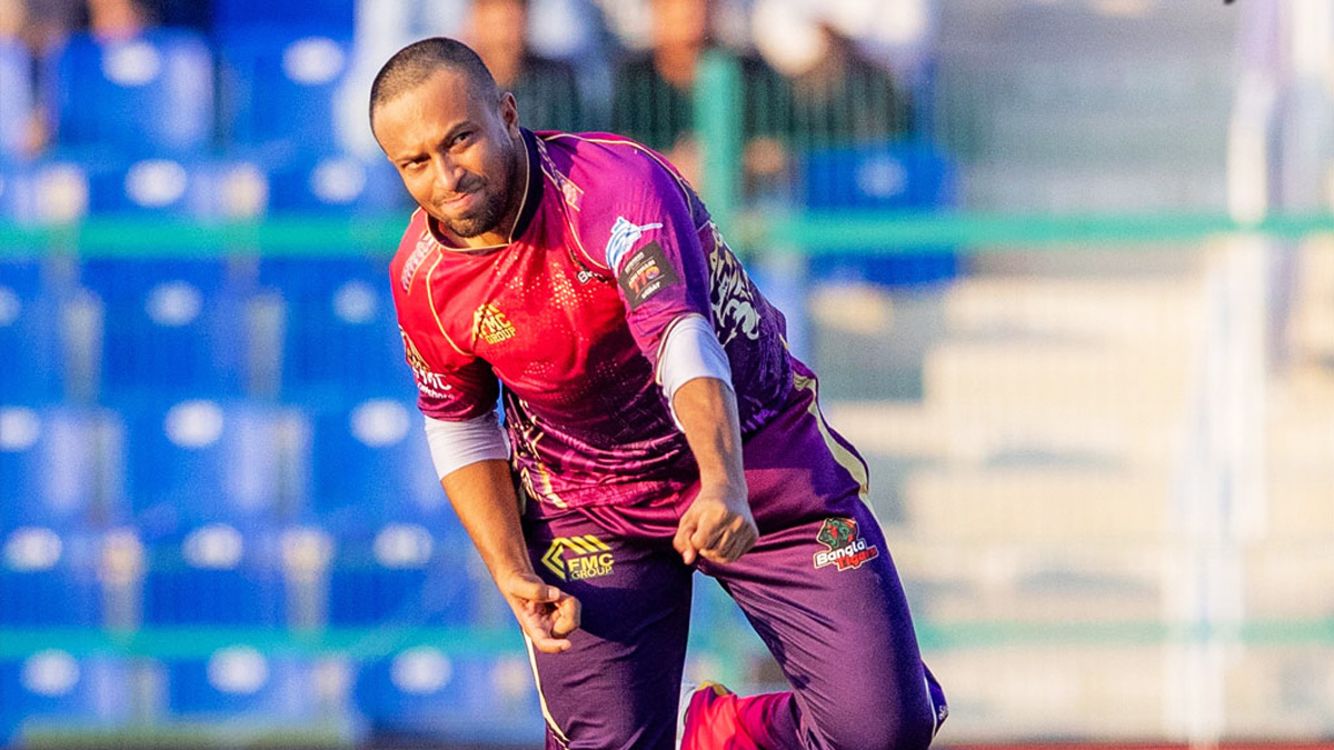 টি-১০ লিগ: আবারও হারলো সাকিবের দল