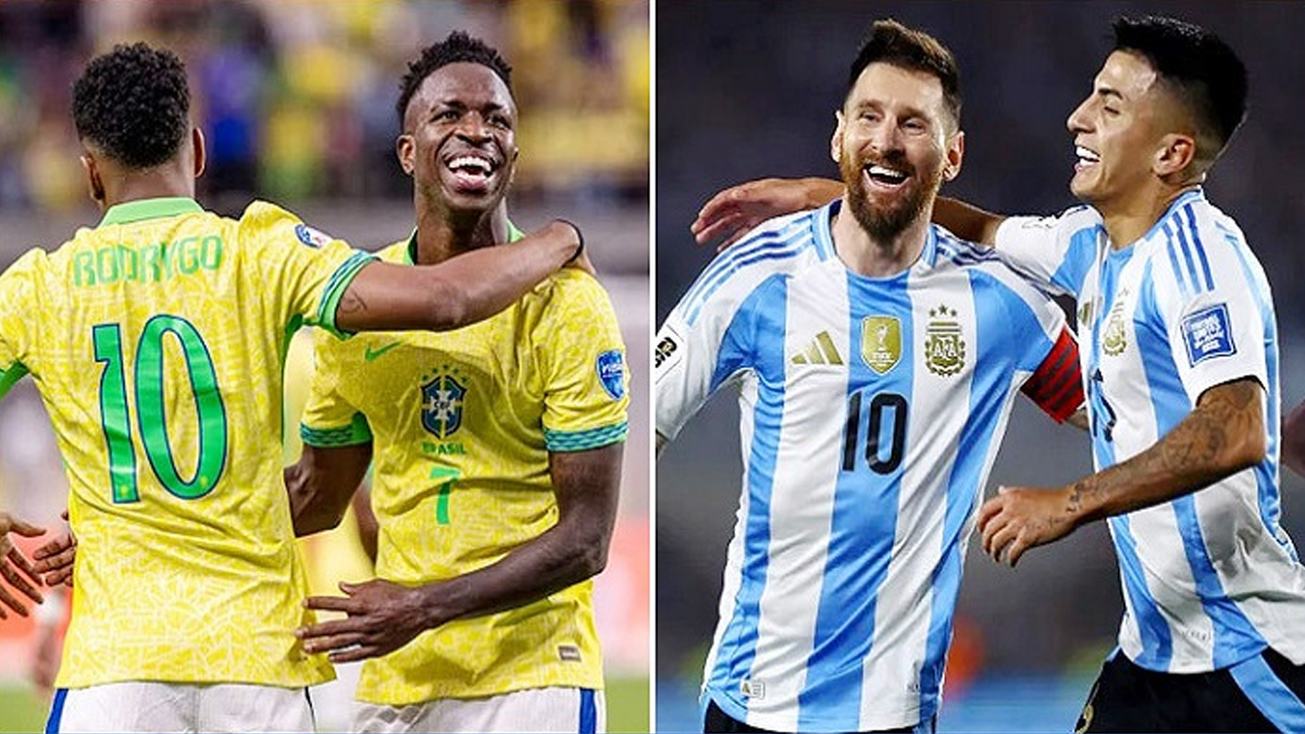 রাতে মাঠে নামছে ব্রাজিল, ভোরে আর্জেন্টিনা