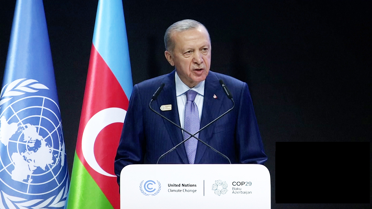 জাতিসংঘের সম্মেলনে ইসরায়েলকে তুলোধুনো করলেন এরদোগান