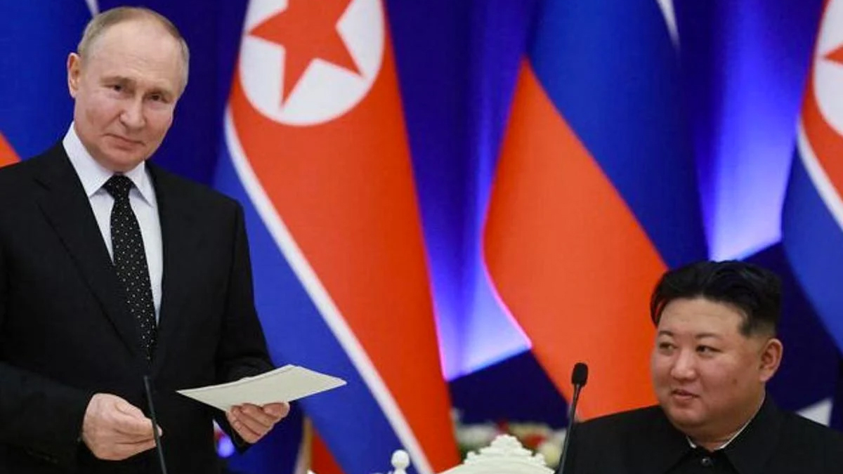 উত্তর কোরিয়ার সঙ্গে নতুন আইনে স্বাক্ষর করলেন পুতিন