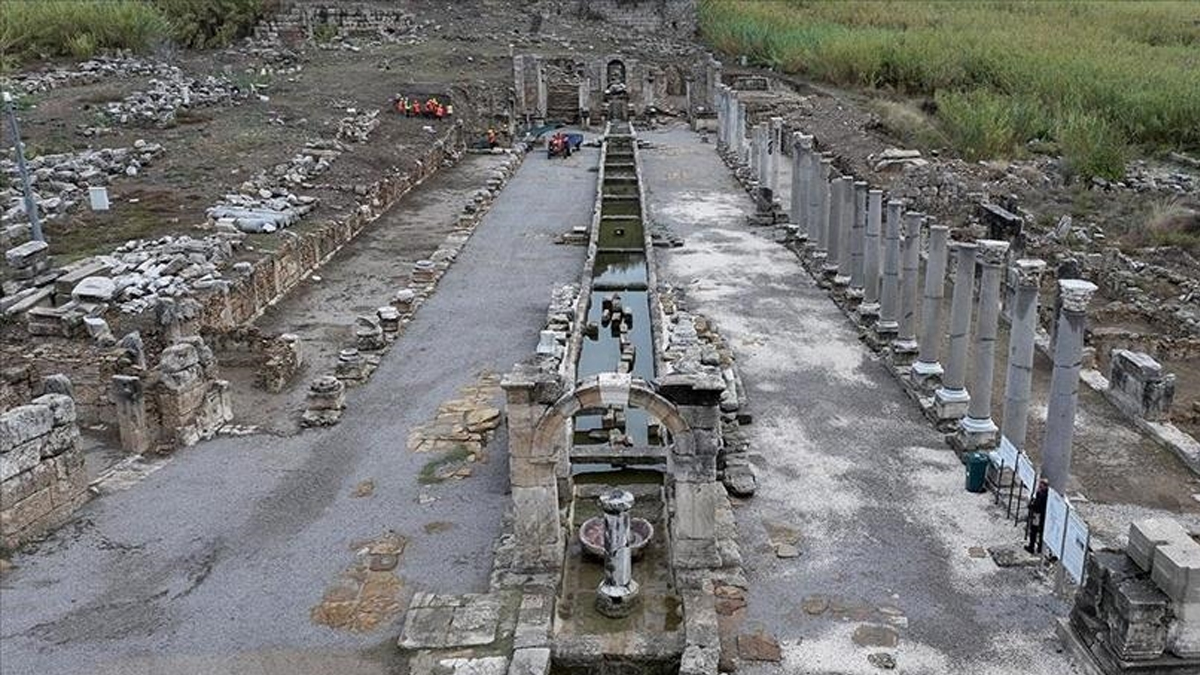 ১৮০০ বছর পর তুরস্কের প্রাচীন কেস্ট্রোস ফোয়ারা চালু