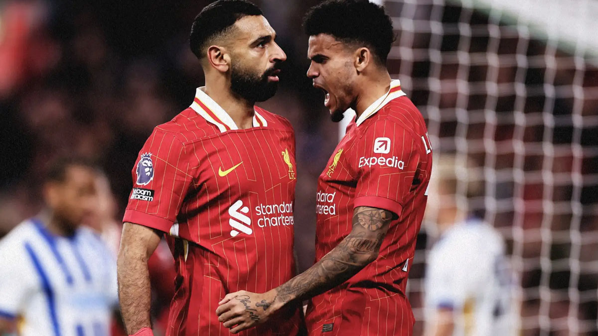 ব্রাইটনকে ২-১ গোলে হারিয়ে প্রিমিয়ার লিগে পয়েন্ট টেবিলের শীর্ষে লিভারপুল