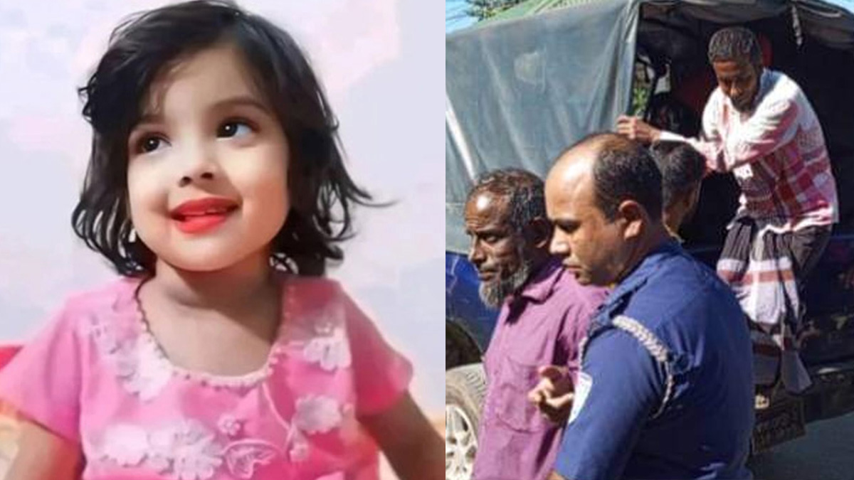 শিশু মুনতাহাকে হত্যার ঘটনায় আরও তিনজন আটক