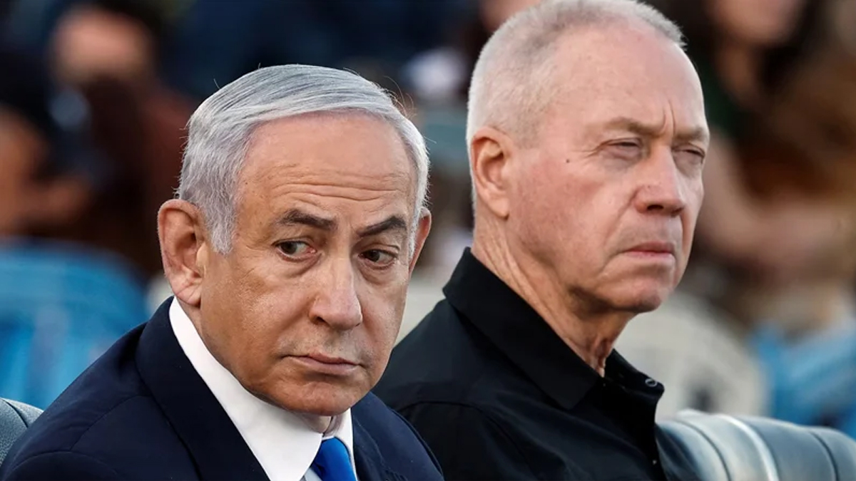 ইসরায়েলি প্রধানমন্ত্রী ও সাবেক প্রতিরক্ষা মন্ত্রীর বিরুদ্ধে গ্রেফতারি পরোয়ানা