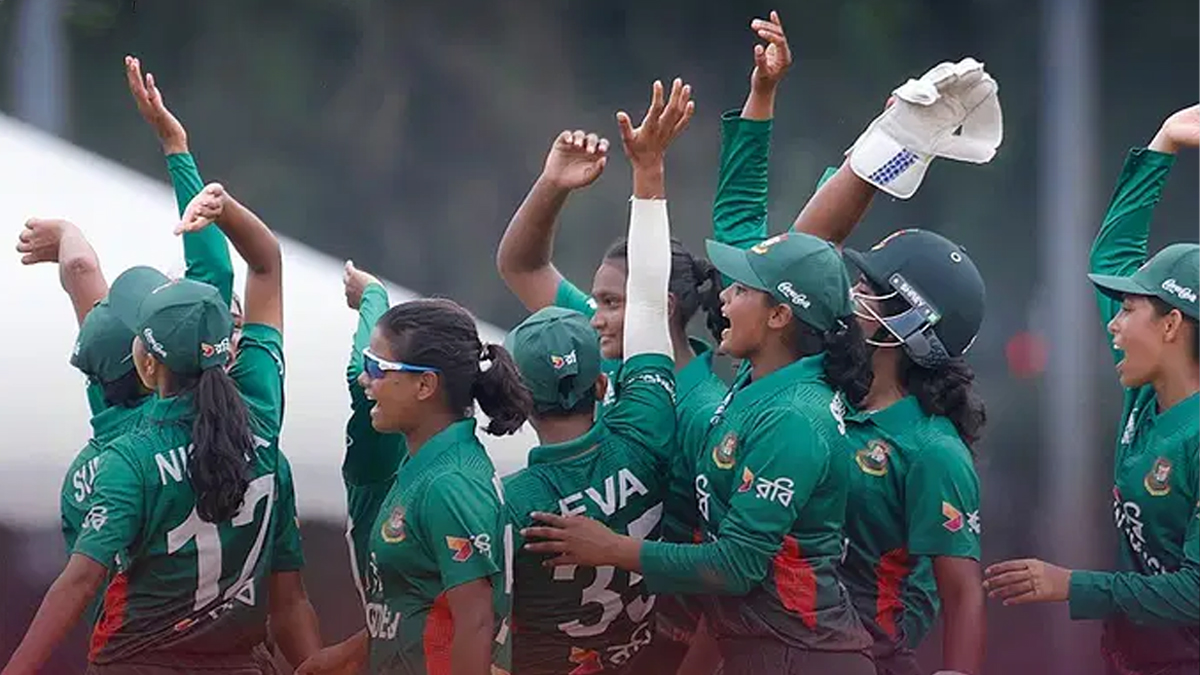 বিজয় দিবসে জয় উপহার দিলো নারী ক্রিকেট দলও
