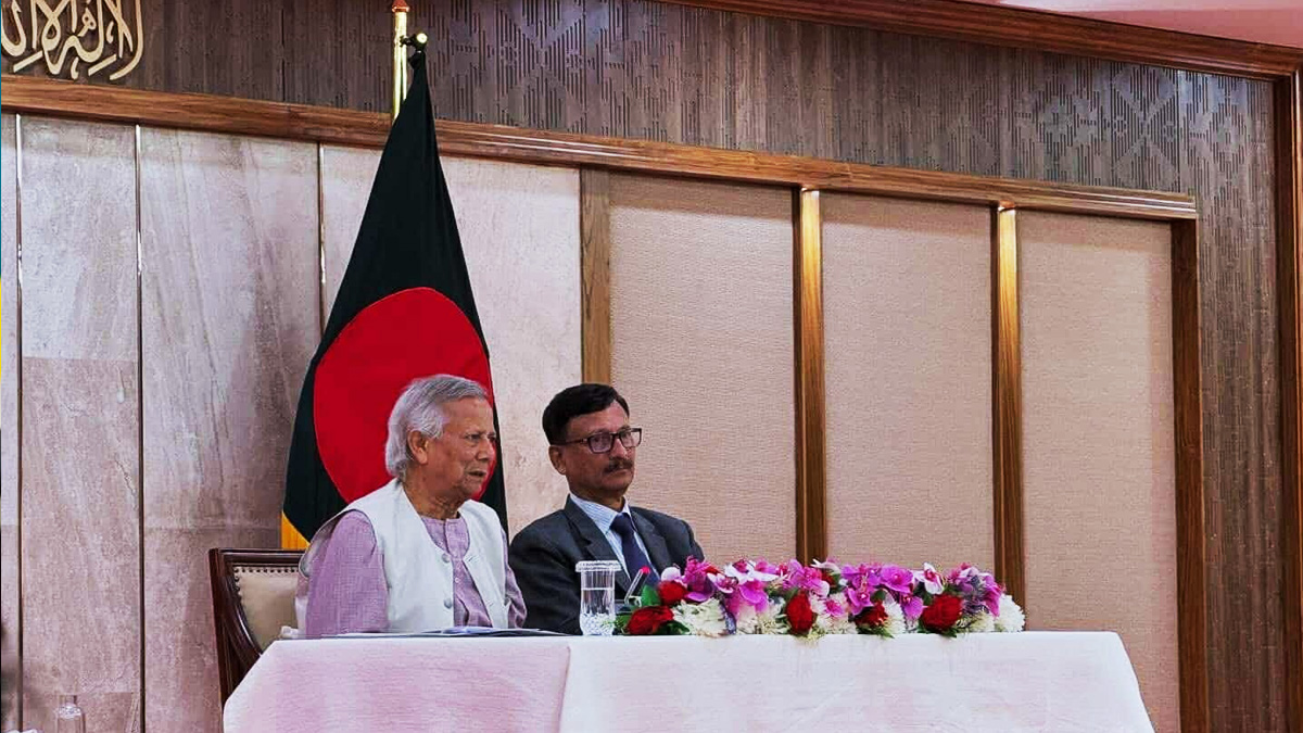 প্রধান উপদেষ্টার সাথে ইউরোপীয় ইউনিয়নের ২৭ দেশের প্রতিনিধি দলের বৈঠক শুরু