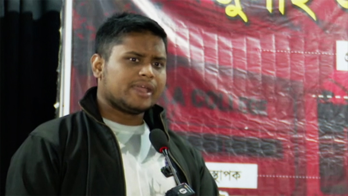 তরুণ প্রজন্মকে মাইনাস করে পরবর্তী বাংলাদেশ বিনির্মানের চিন্তা ভুল: হাসনাত আব্দুল্লাহ