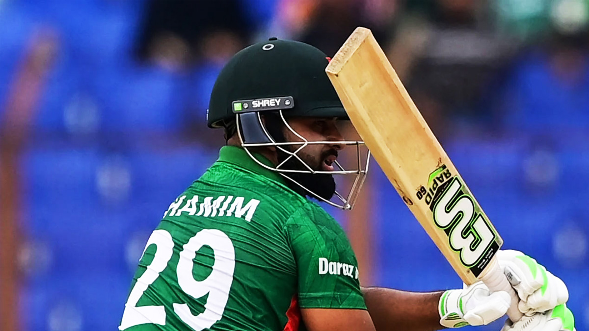 সৌম্য-শামীমের ব্যাটে উইন্ডিজের বিপক্ষে লড়াকু সংগ্রহ বাংলাদেশের