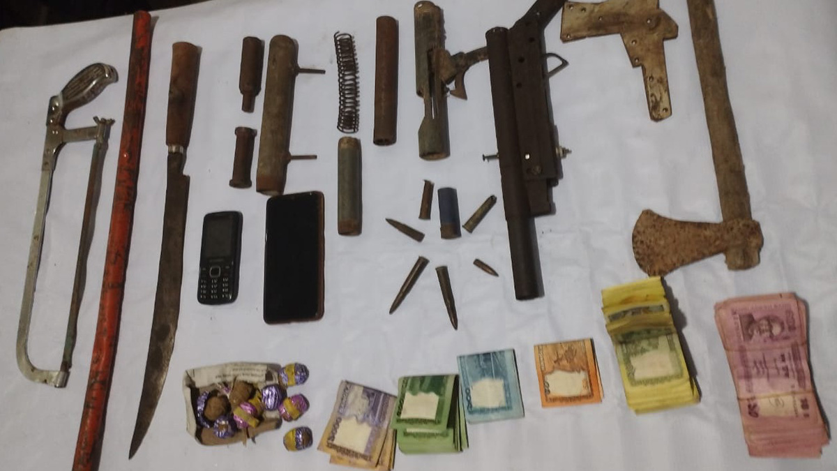 ঝিনাইদহে অস্ত্র ও গুলিসহ আটক ২