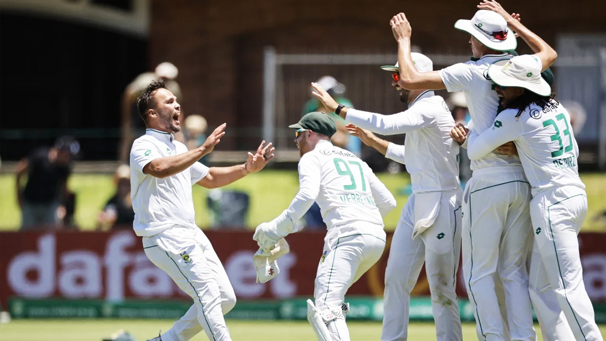 গেবেখা টেস্ট: প্যাটারসনের ফাইফারের পর বাভুমা-স্টাবসের দৃঢ়তা, বড় লিডের পথে প্রোটিয়ারা