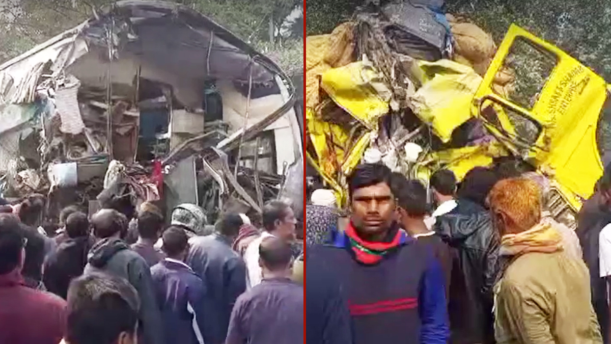 দিনাজপুরে ভয়াবহ সড়ক দুর্ঘটনায় নিহত ৪