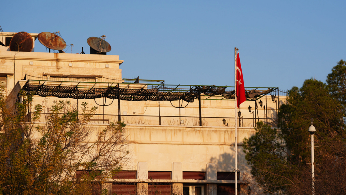 এক যুগ পর দামেস্কে আবার কার্যক্রম শুরু করলো তুর্কি দূতাবাস