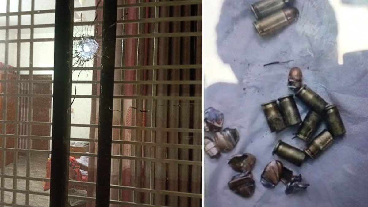 মধ্যরাতে বিএনপি নেতার বাড়িতে দুর্বৃত্তদের গুলি