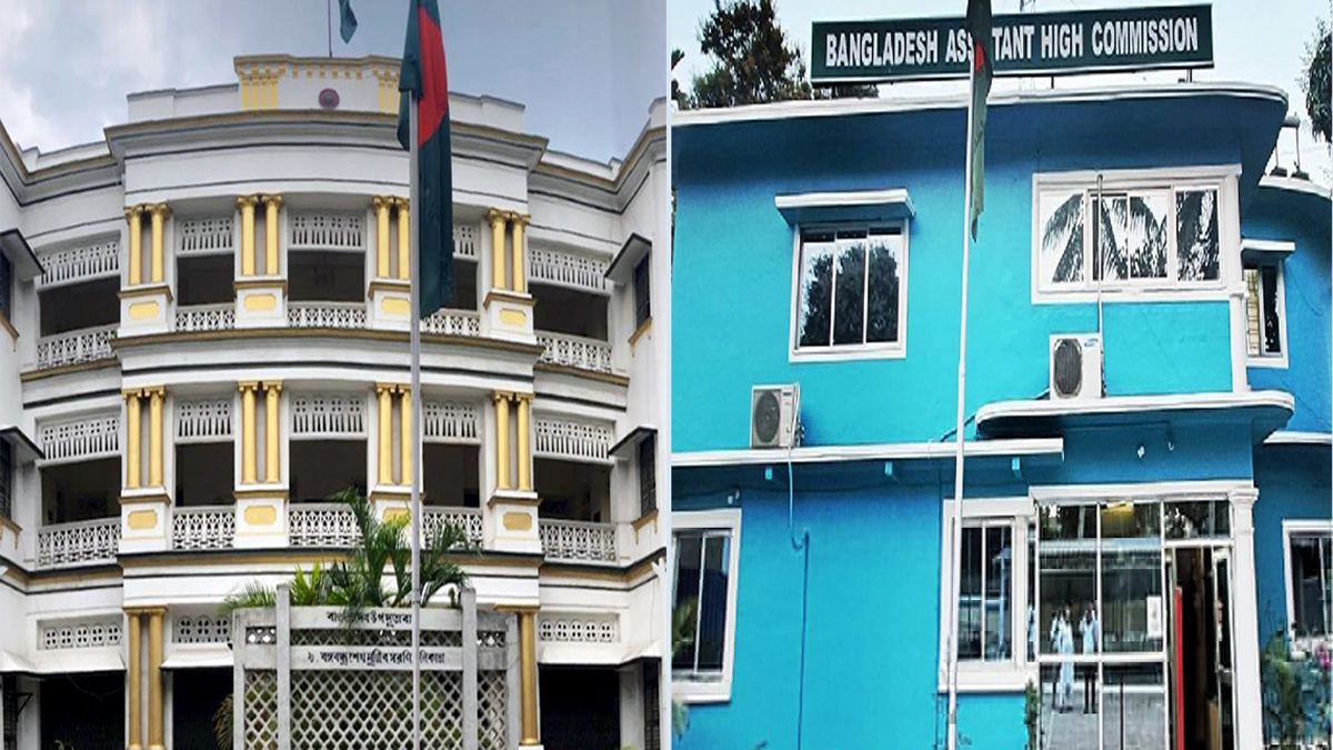 ২৪ ঘণ্টার নোটিশে ত্রিপুরা ও কলকাতা থেকে ২ কূটনীতিককে ফিরিয়ে নিলো ঢাকা