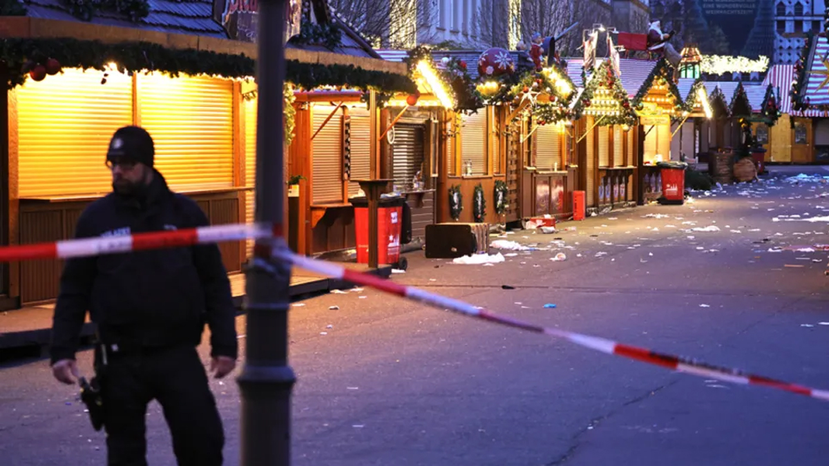 জার্মানিতে ক্রিসমাস মার্কেটে হামলাকারী রিমান্ডে