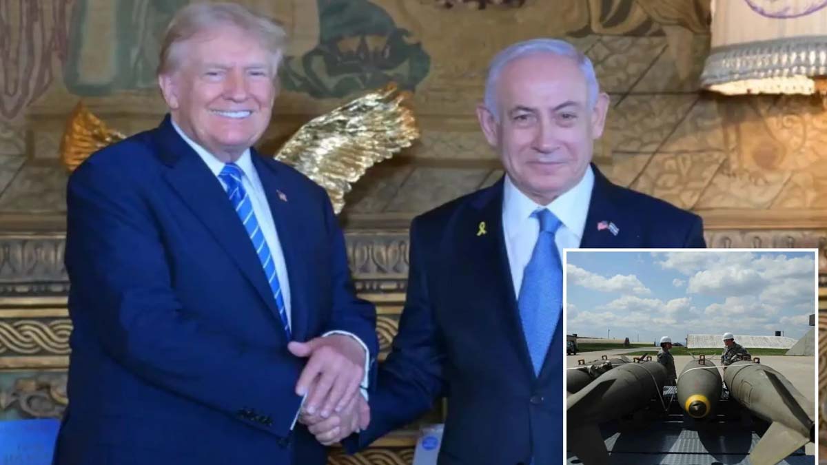 বাইডেনের আটকে দেয়া ২ হাজার পাউন্ডের বোমাগুলো ইসরায়েলকে দেয়ার নির্দেশ ট্রাম্পের