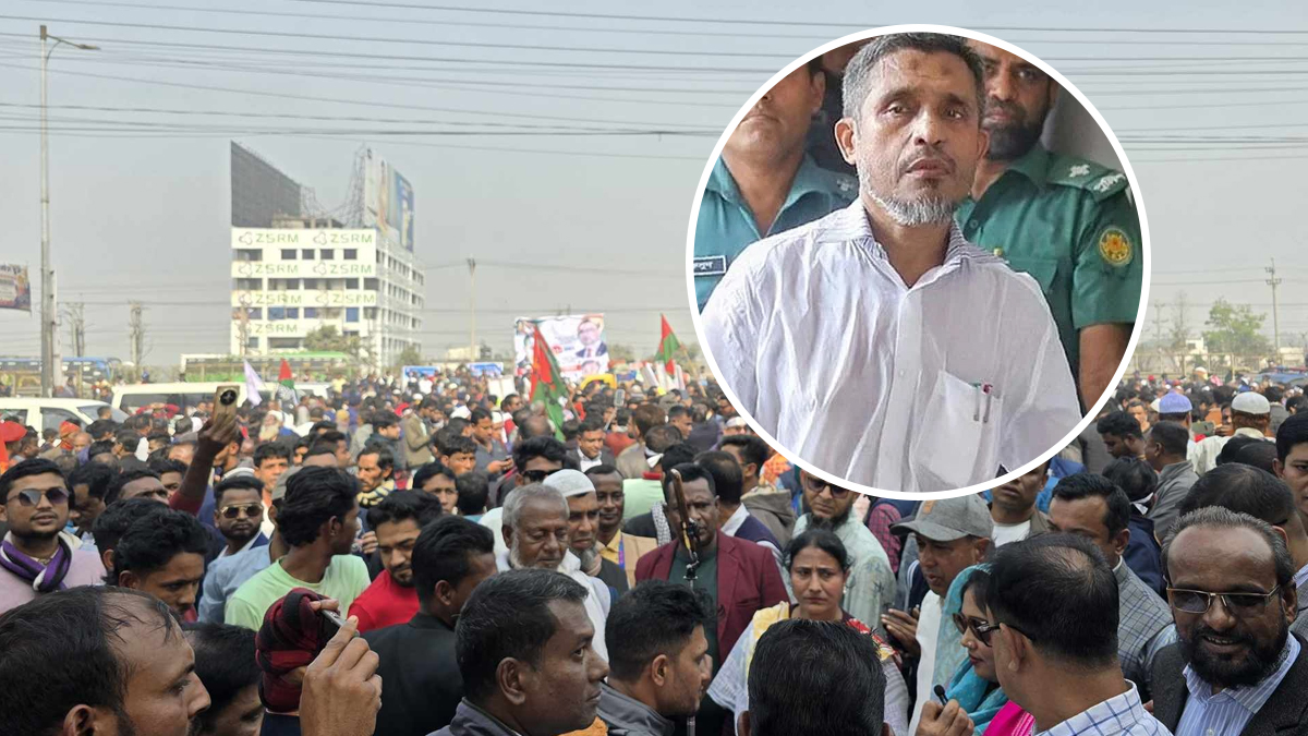 ১৭ বছর পর বাবরের কারামুক্তি, কারাগারের সামনে অপেক্ষায় হাজারও জনতা