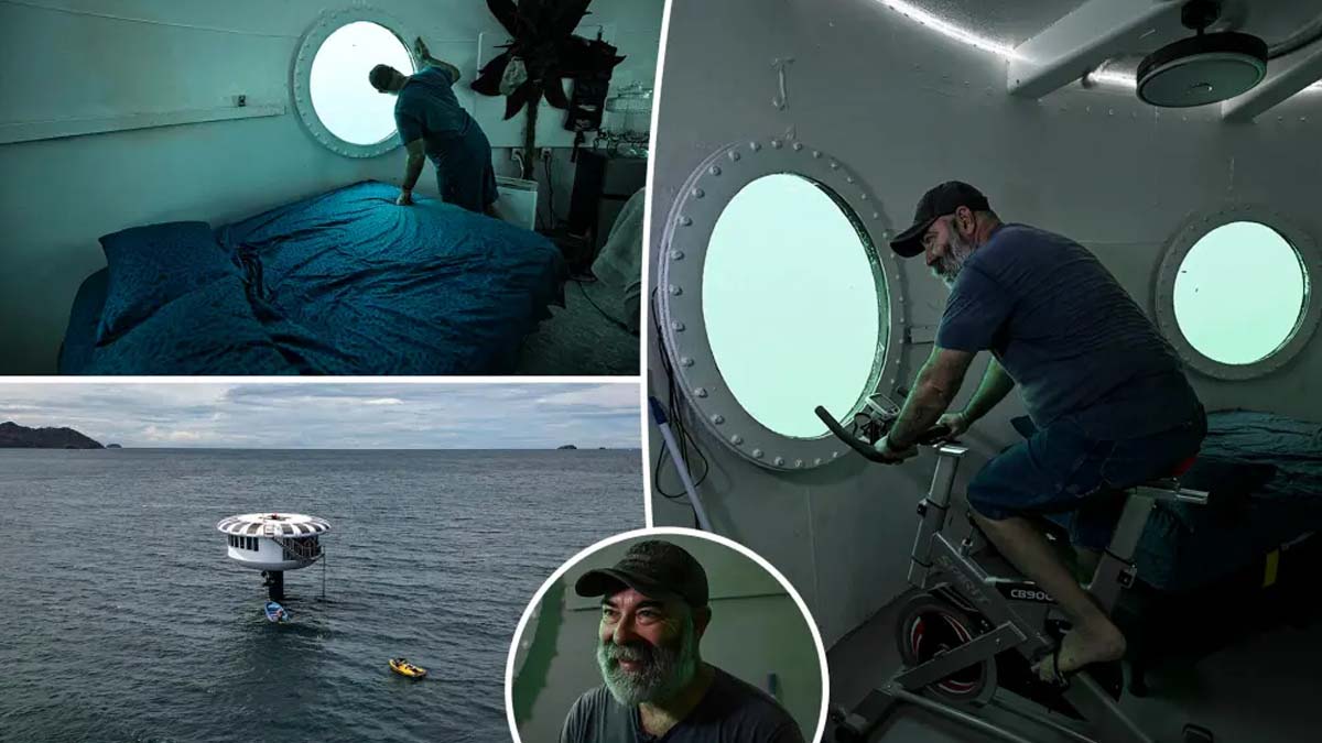 ১২০ দিন পানির নিচে থাকার বিশ্ব রেকর্ড গড়েছেন জার্মান নাগরিক