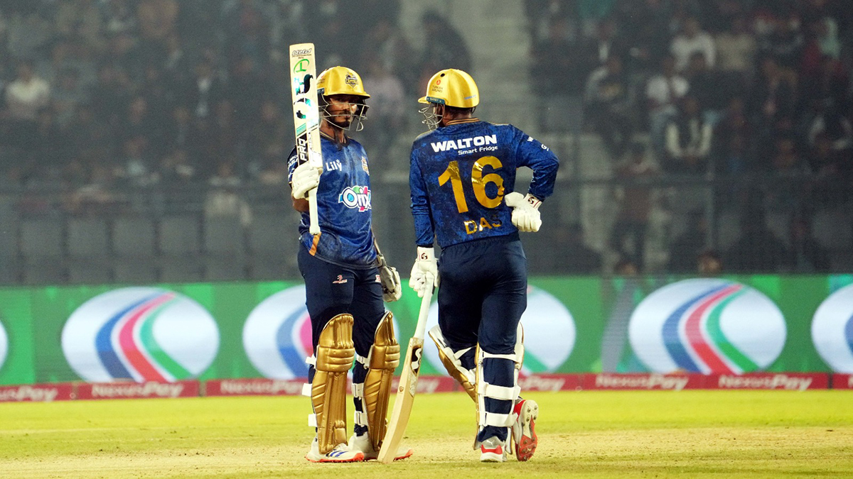 লিটন-তানজিদের জোড়া সেঞ্চুরিতে বিপিএলে সর্বোচ্চ রানের রেকর্ড