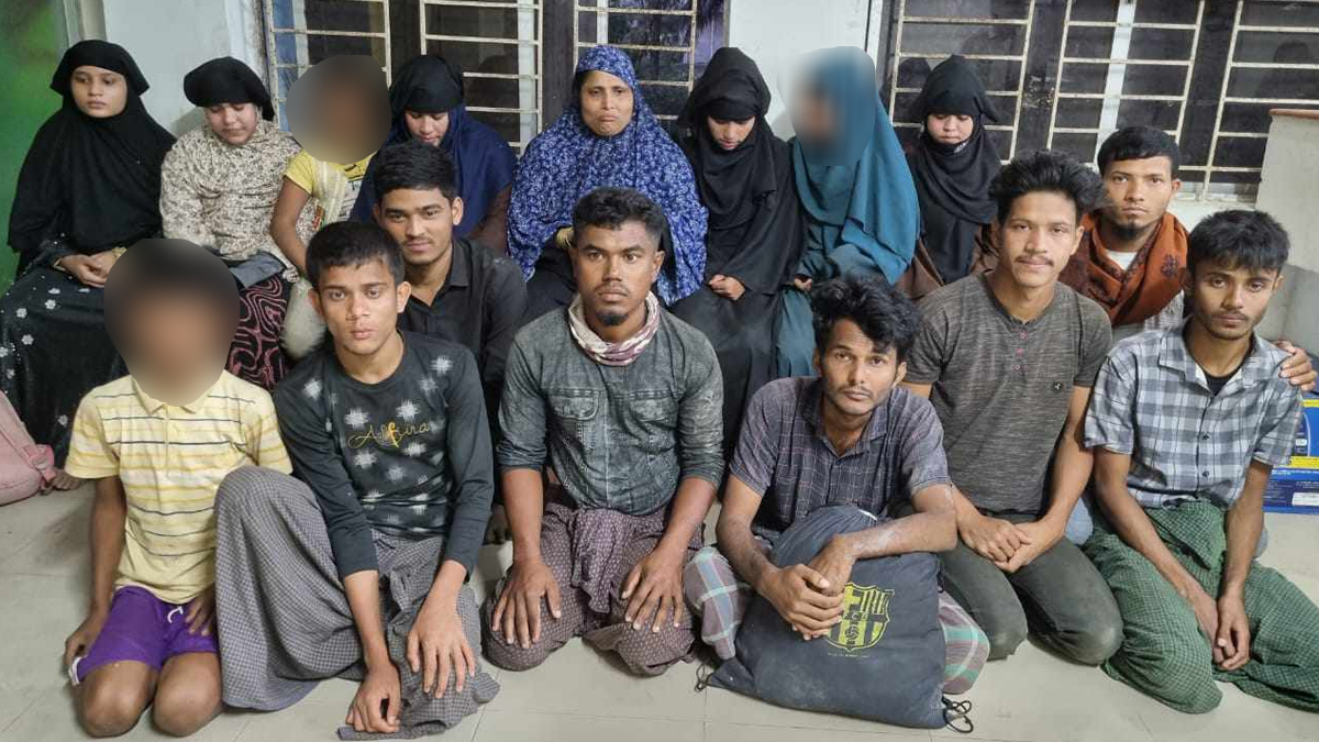 অবৈধ পথে মালয়েশিয়া পাচারের চেষ্টাকালে রোহিঙ্গাসহ ১৬ জন উদ্ধার